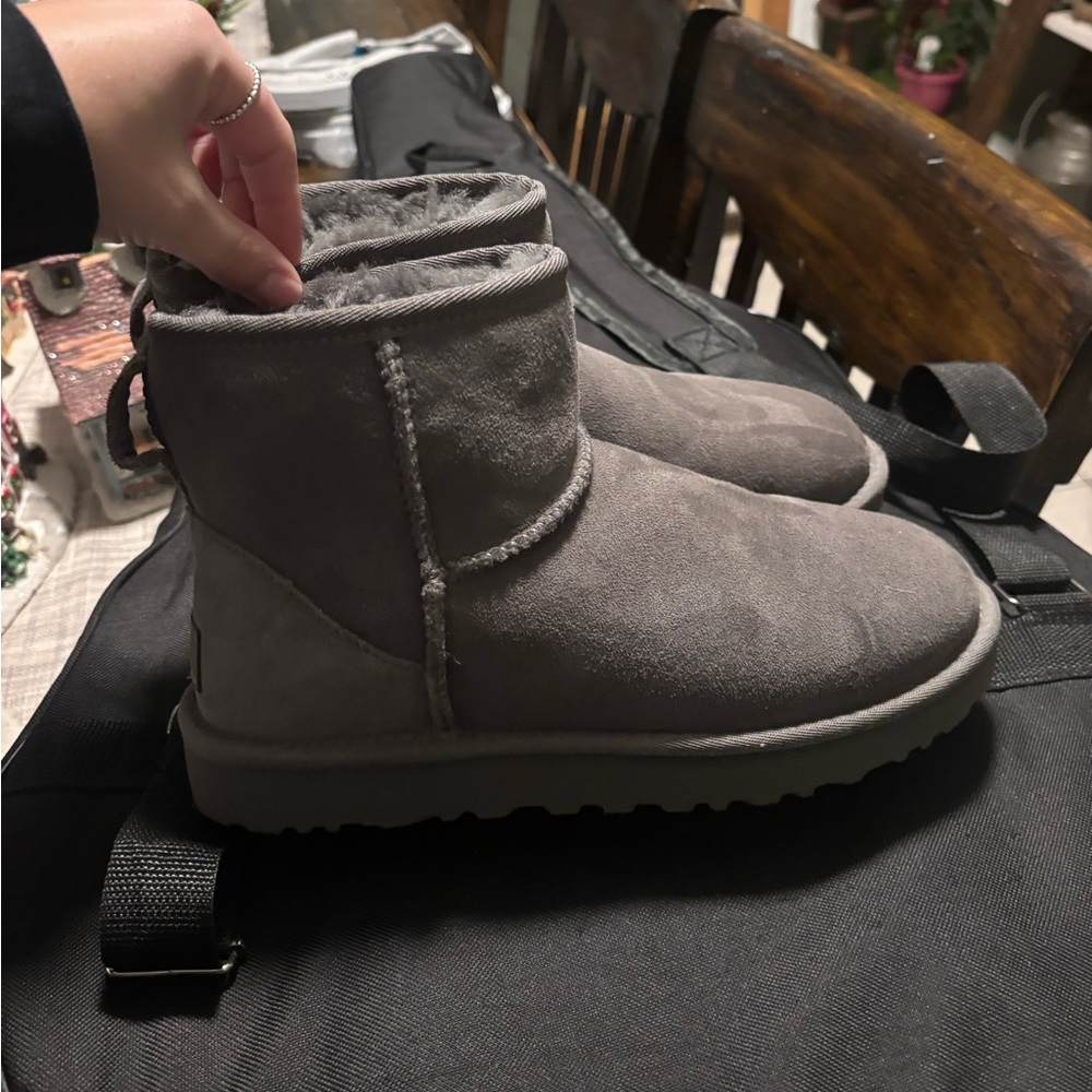 Gray Ugg boots